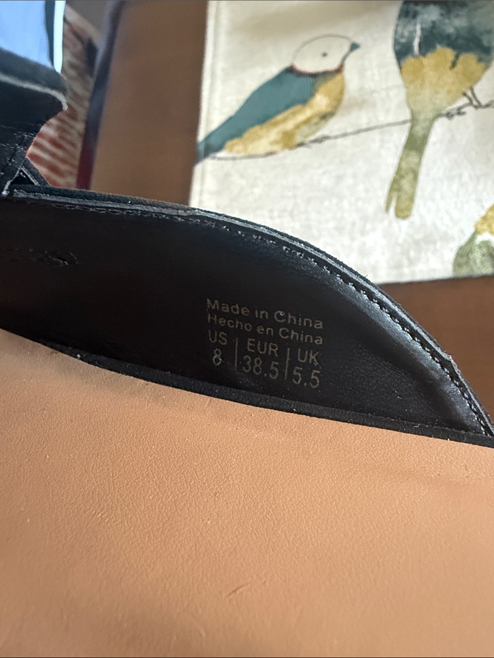 Aldo Black Suede Studded Pointed-Toe Mules 8 - Picture 4 of 7